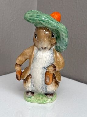 VNTG Royal Albert "Benjamin Bunny" Porcelain Beatrix Potter Figurine
